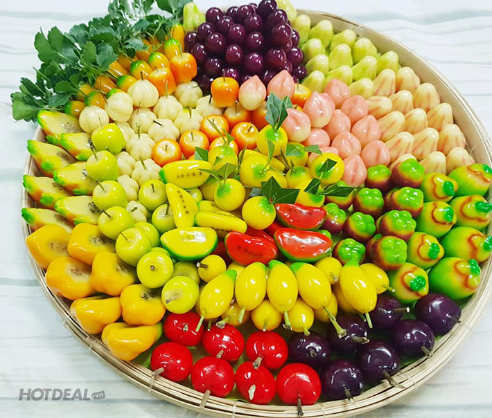 Bánh đậu xanh trái cây: vừa ngon lại vừa rất đẹp mắt - Sachi Foods - Bánh Tráng Sachi