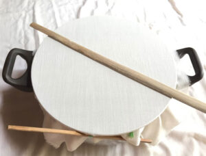 tráng bánh tráng sữa dừa