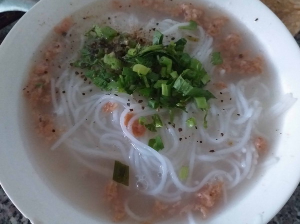 bún tôm bún rạm phù mỹ