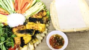 cá nướng - cá tầm nướng