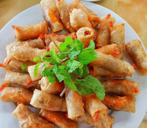 chả ram tôm đất bình định
