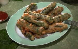 bò lá lốt chiên