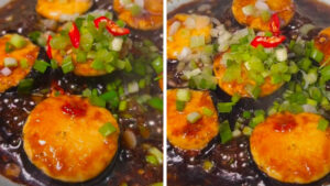 đậu hủ cuộn rong biển