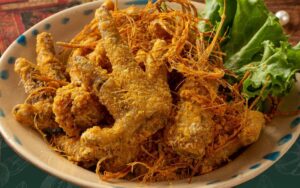 chân gà rang muối