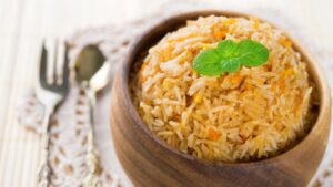 cơm chiên cà ri ấn độ