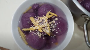 bánh trôi nước khoai lang