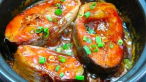 cá basa kho tiêu