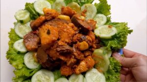cá đuối xào lăn