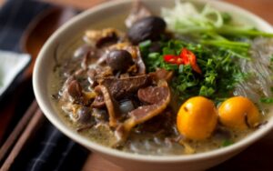 miến lòng gà