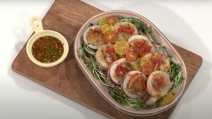 mực nhồi chả tôm