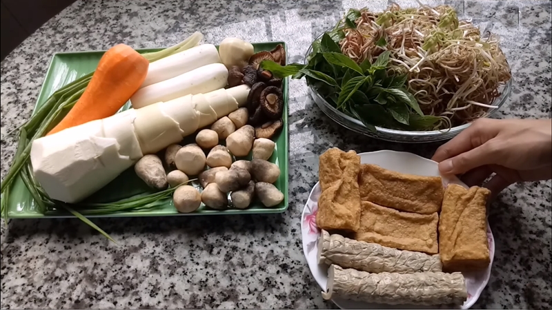 bún măng chay
