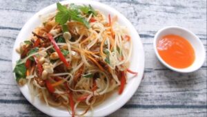 gỏi đu đủ