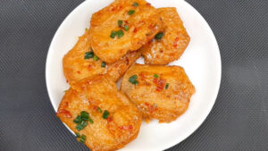 sườn chay ram mặn