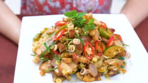 ba chỉ lắc sả tắc