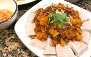 bánh đúc khoai môn