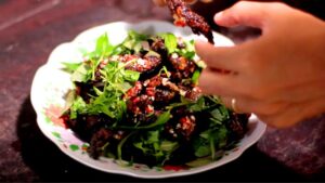 cá kèo chiên nước mắm