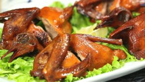 chim cút chiên ngũ vị