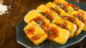 đậu hũ chiên giòn