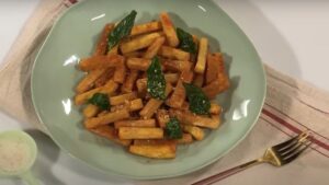 khoai chiên mayo lắc mè