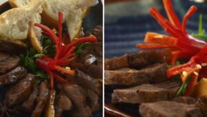 bắp bò rim xì dầu