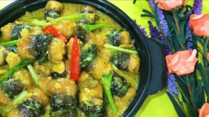 lươn cuốn thịt