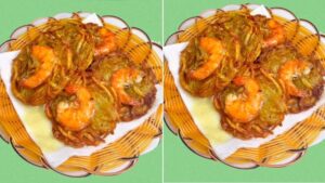bánh tôm Hồ Tây