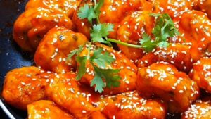 chả cá thác lác sốt cay