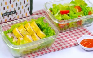 gà cuộn mọc giòn