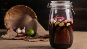 thịt bò ngâm mắm