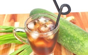 trà bí đao hạt chia