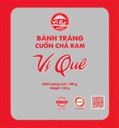 BÁNH TRÁNG CUỐN CHẢ RAM VỊ QUÊ