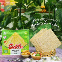 Bánh Tráng Dừa Nướng Giòn Sachi