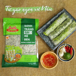 BÁNH TRÁNG GẠO MÈ ĐEN SACHI 120GR