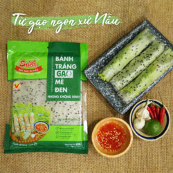 BÁNH TRÁNG GẠO MÈ ĐEN SACHI 120GR