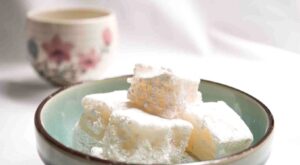 Bánh hồng ngọt dịu, dẻo mềm