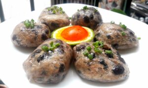 Món bánh trụng Bình Định cũ