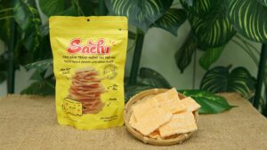 Snack bánh tráng nướng phủ phô mai